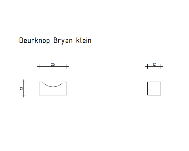 Türknauf Bryan - Schwarz - Klein – Bild 3