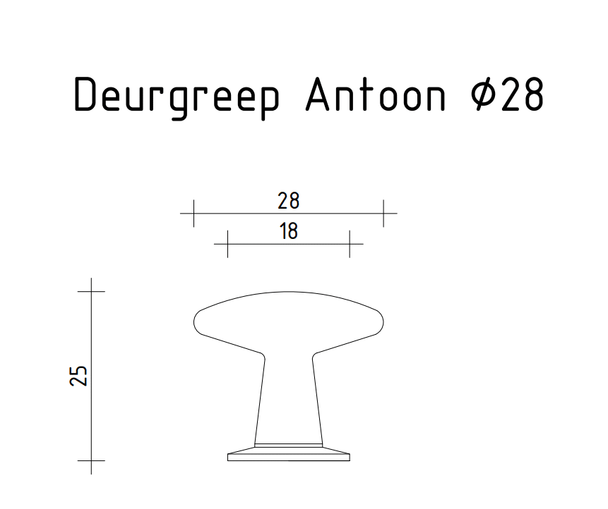 Türknauf Antoon - Schwarz – Bild 3