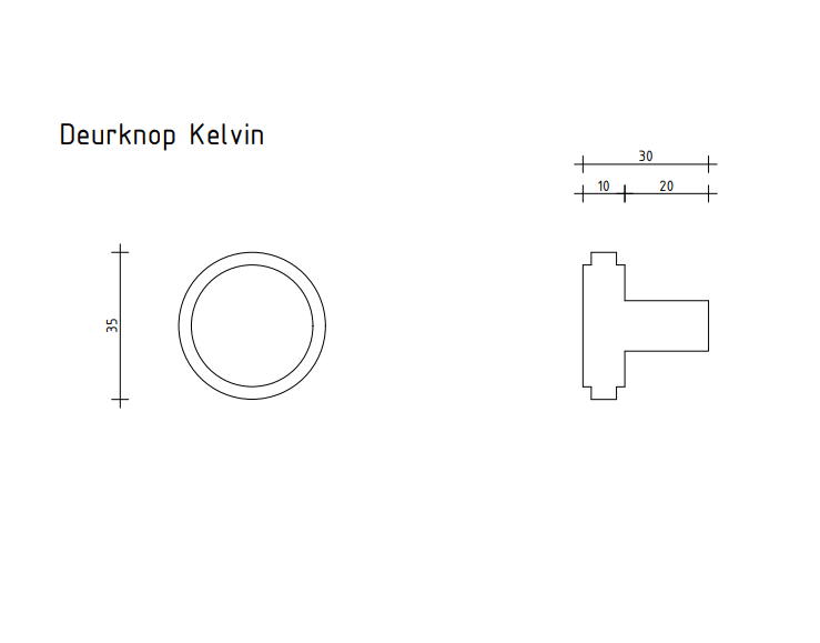 Türknauf Kelvin - Schwarz – Bild 3